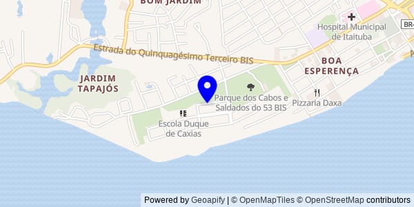 Mapa de Santarém - Fisioterapeutas