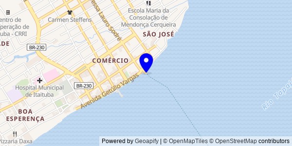 Mapa de Itaituba - Nutricionistas