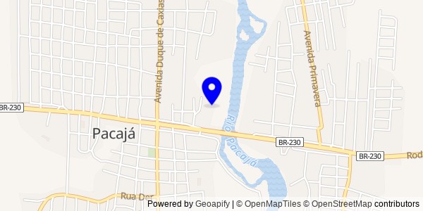 Mapa de Pacajá - Nutricionistas