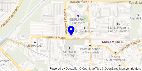 Mapa de Barcarena - Fisioterapeutas