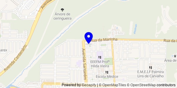 Mapa de Bujaru - Fisioterapeutas