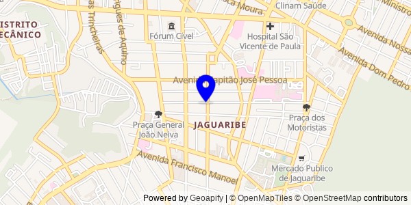 Mapa de Conceição - Nutricionistas