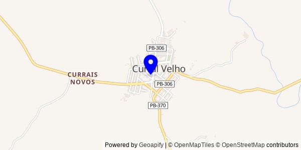 Mapa de Curral Velho - Fisioterapeutas