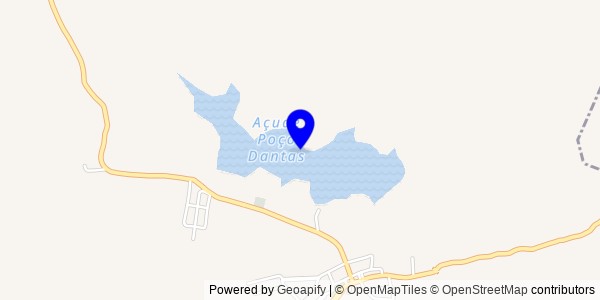 Mapa de Poço Dantas - Fisioterapeutas