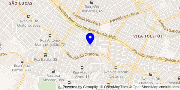 Mapa de Santana de Mangueira - Nutricionistas