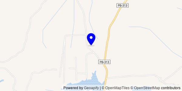 Mapa de São José do Brejo do Cruz - Nutricionistas