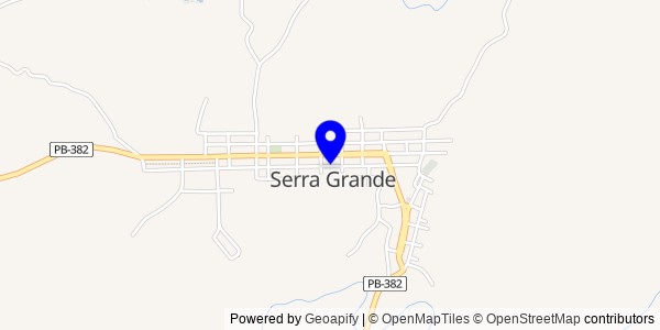 Mapa de Serra Grande - Nutricionistas