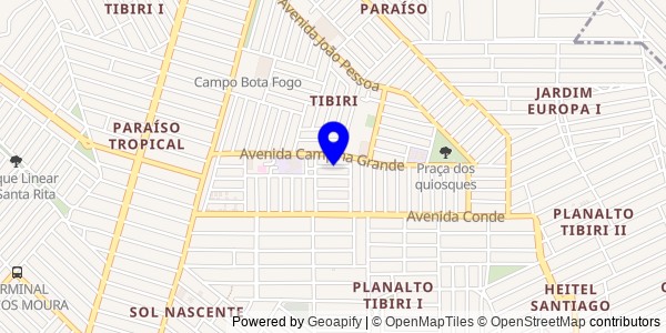 Mapa de Arara - Nutricionistas