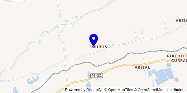 Mapa de Areial - Nutricionistas