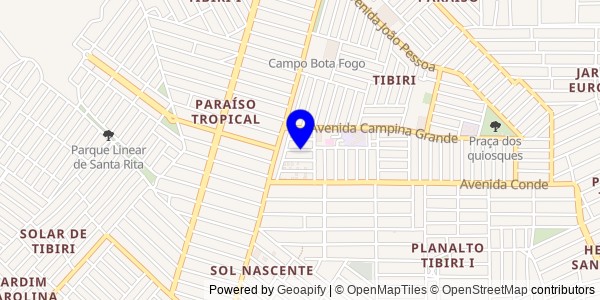 Mapa de Belém - Nutricionistas