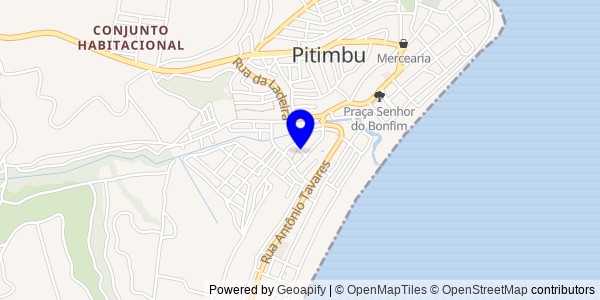 Mapa de Boa Vista - Fisioterapeutas