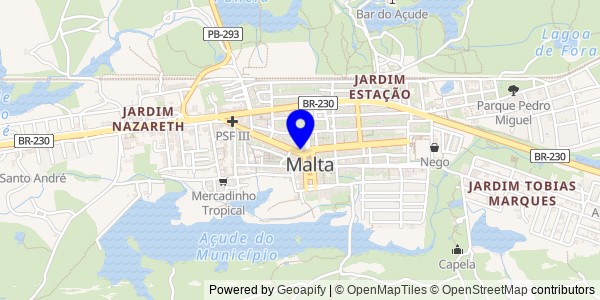 Mapa de Damião - Nutricionistas