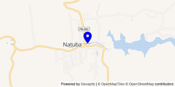 Mapa de Natuba - Fisioterapeutas