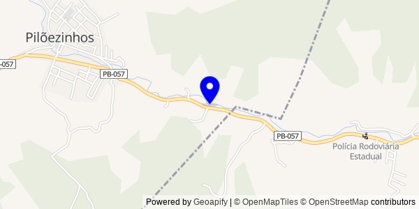 Mapa de Pilõezinhos - Fisioterapeutas