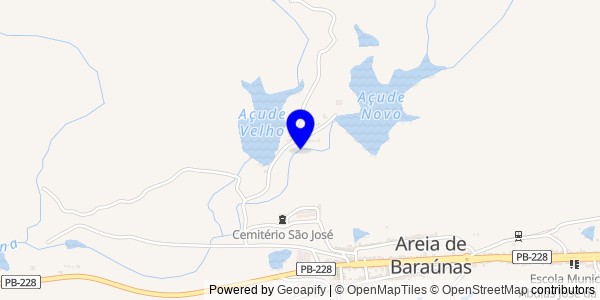 Mapa de Baraúna - Fisioterapeutas