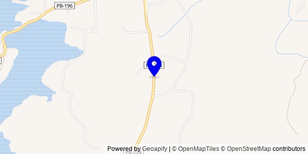 Mapa de São João do Tigre - Nutricionistas