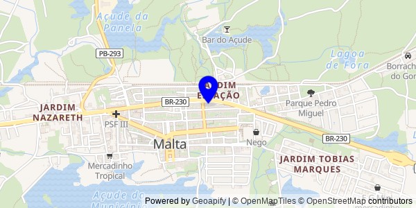 Mapa de Lucena - Nutricionistas