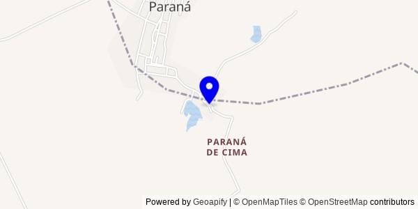 Mapa de Joaquim Távora - Nutricionistas