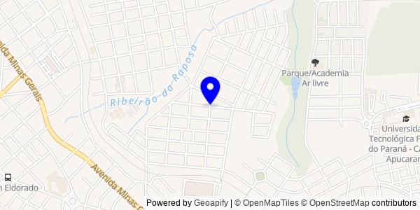 Mapa de Wenceslau Braz - Fisioterapeutas