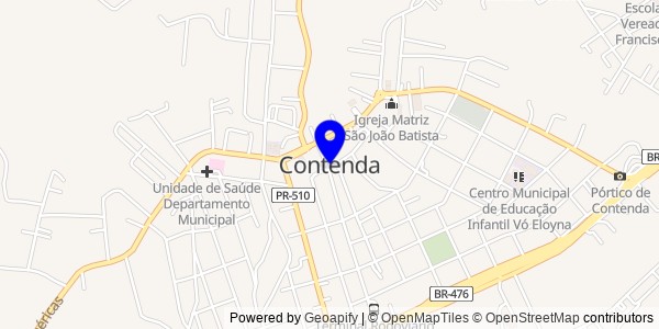 Mapa de Contenda - Nutricionistas