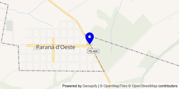 Mapa de Primeiro de Maio - Nutricionistas