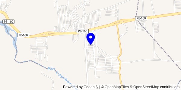 Mapa de Cabo de Santo Agostinho - Nutricionistas