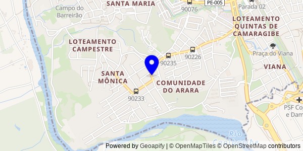 Mapa de Itapissuma - Nutricionistas