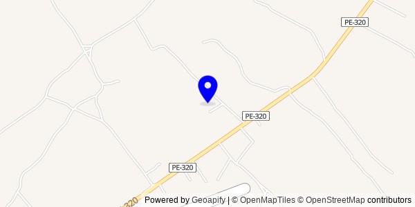 Mapa de Afogados da Ingazeira - Nutricionistas