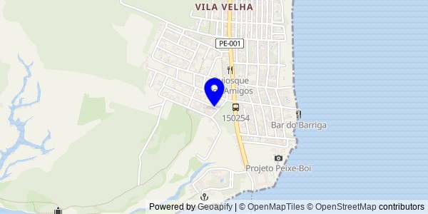 Mapa de Bodocó - Nutricionistas