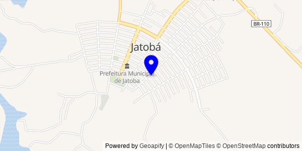 Mapa de Inajá - Nutricionistas