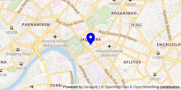 Mapa de Serrita - Nutricionistas