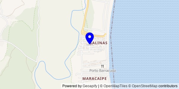 Mapa de Sertânia - Nutricionistas