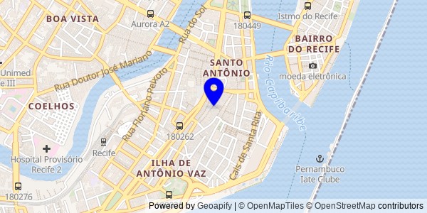 Mapa de Trindade - Nutricionistas