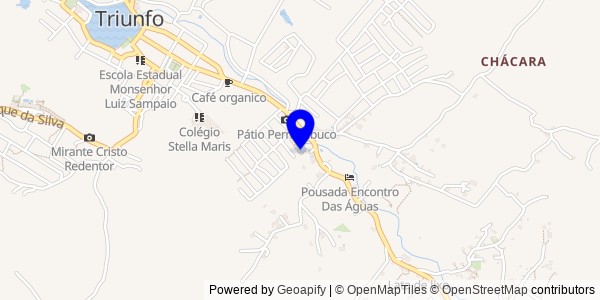 Mapa de Triunfo - Nutricionistas