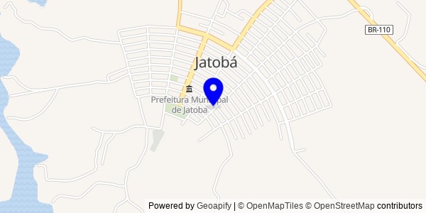 Mapa de Jatobá - Nutricionistas