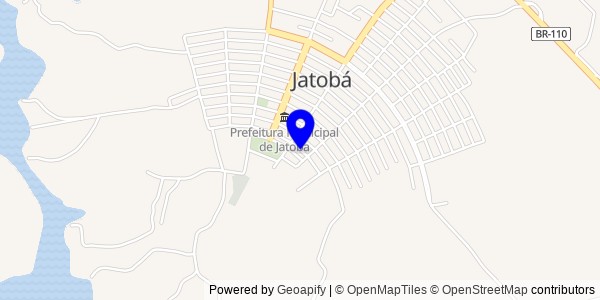 Mapa de Petrolândia - Fisioterapeutas