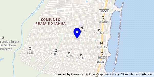 Mapa de Alagoinha - Nutricionistas