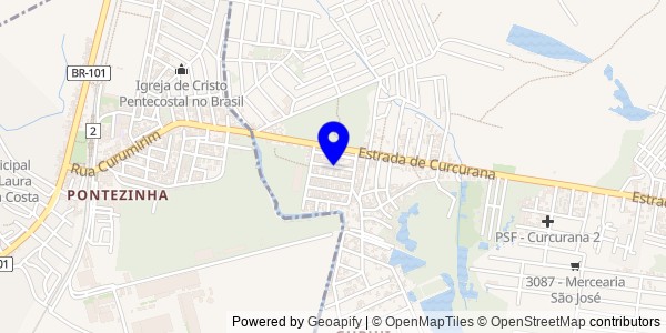 Mapa de Bonito - Nutricionistas