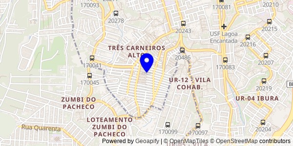 Mapa de Ibirajuba - Nutricionistas