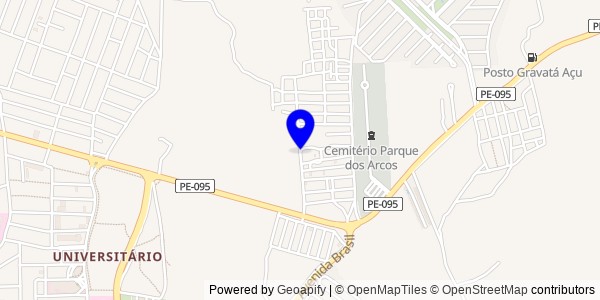 Mapa de Tacaimbó - Nutricionistas