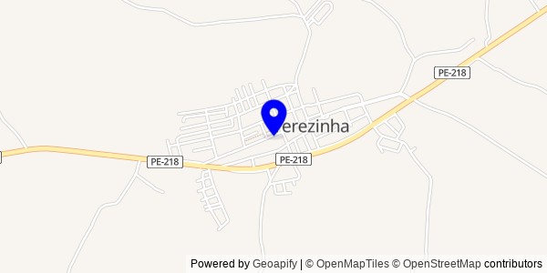 Mapa de Terezinha - Nutricionistas