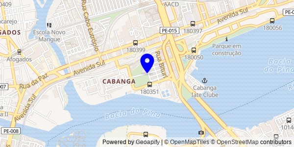 Mapa de Camutanga - Nutricionistas