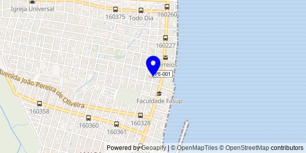 Mapa de Catende - Nutricionistas