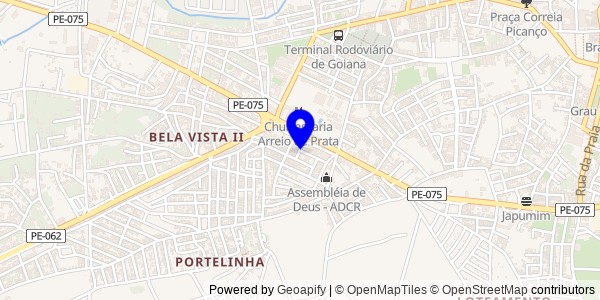 Mapa de Condado - Fisioterapeutas