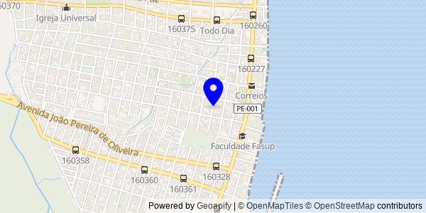 Mapa de Ferreiros - Nutricionistas