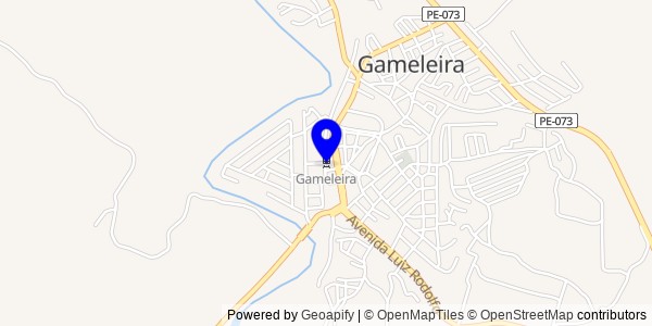 Mapa de Gameleira - Fisioterapeutas