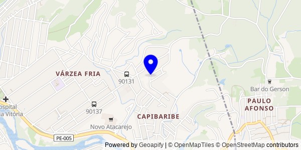 Mapa de Macaparana - Nutricionistas