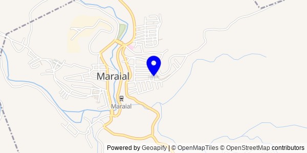 Mapa de Maraial - Fisioterapeutas