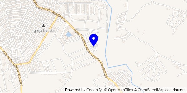 Mapa de Timbaúba - Nutricionistas