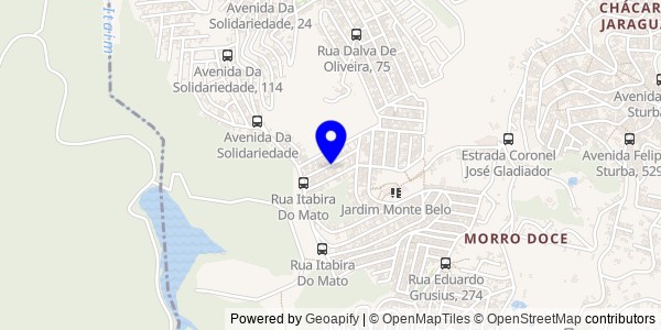 Mapa de Alagoinha do Piauí - Nutricionistas